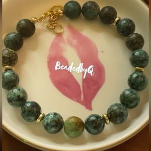 Africa Turquoise Jasper Bracelet